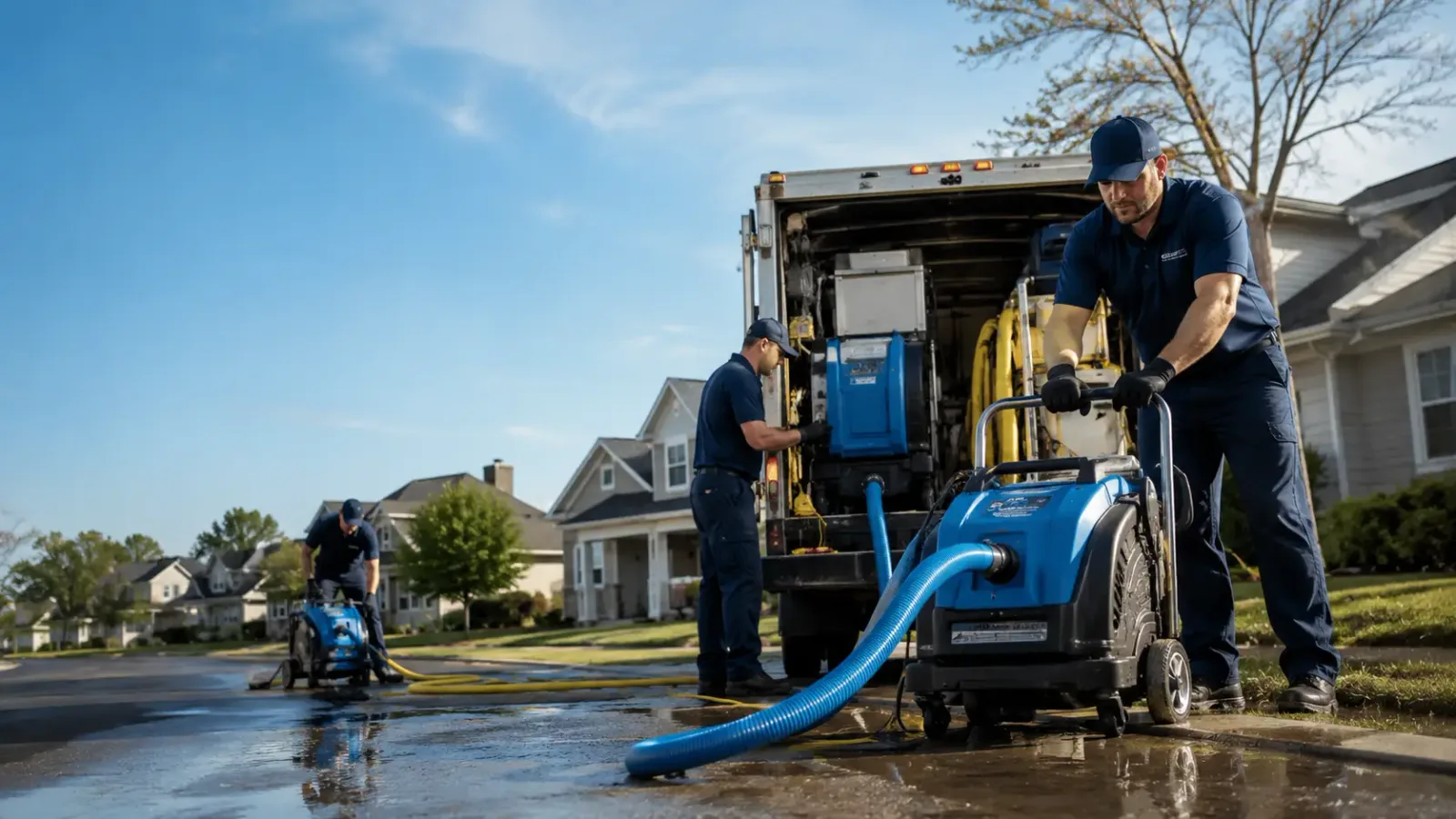Flood Damage Cleanup in Lovelaceville, KY